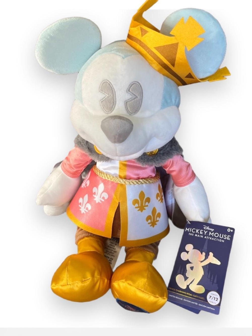 Disney Mickey Mouse Attraction Prince Charming Carrousel 7/12 WDW 50th